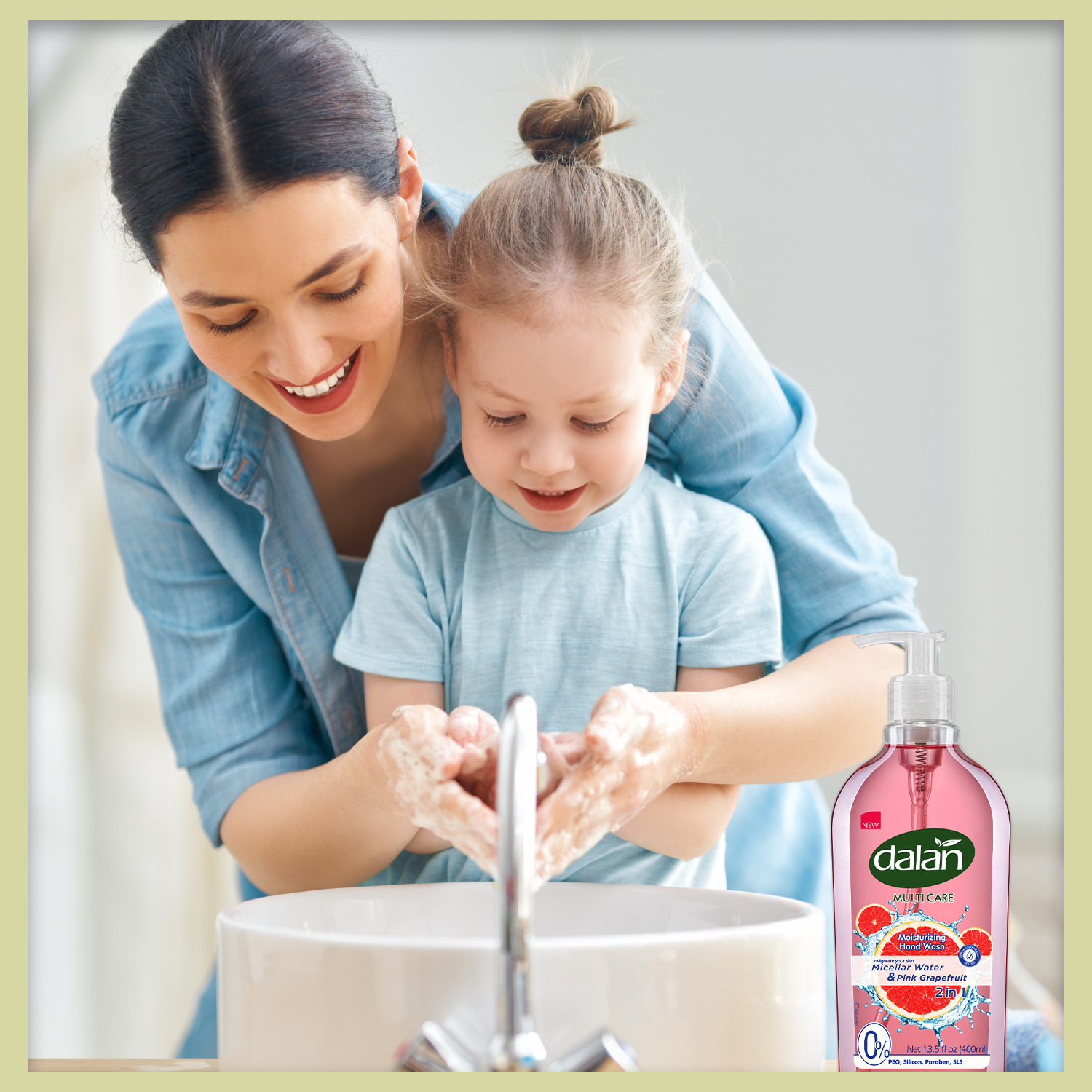 Pink Grapefruit Multicare Ultra Moisturizing Liquid Hand Soap