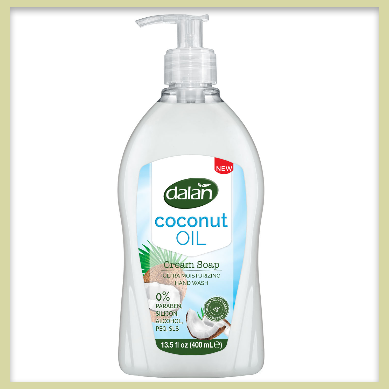 Coconut Oil Cream Ultra Moisturizing Liquid Hand Soap